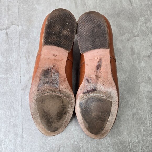 Cole Haan Chukka Boots 8 Brown Leather Cottage Lagenlook Lace Up Ankle Booties - Picture 7 of 11